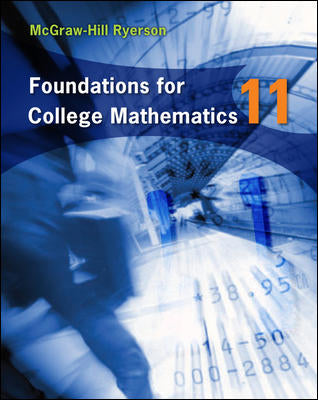 Foundations for College Mathematics 11 eText - Non-Returnable
