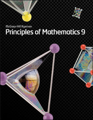 McGraw-Hill Ryerson Principles of Mathematics 9 Textbook