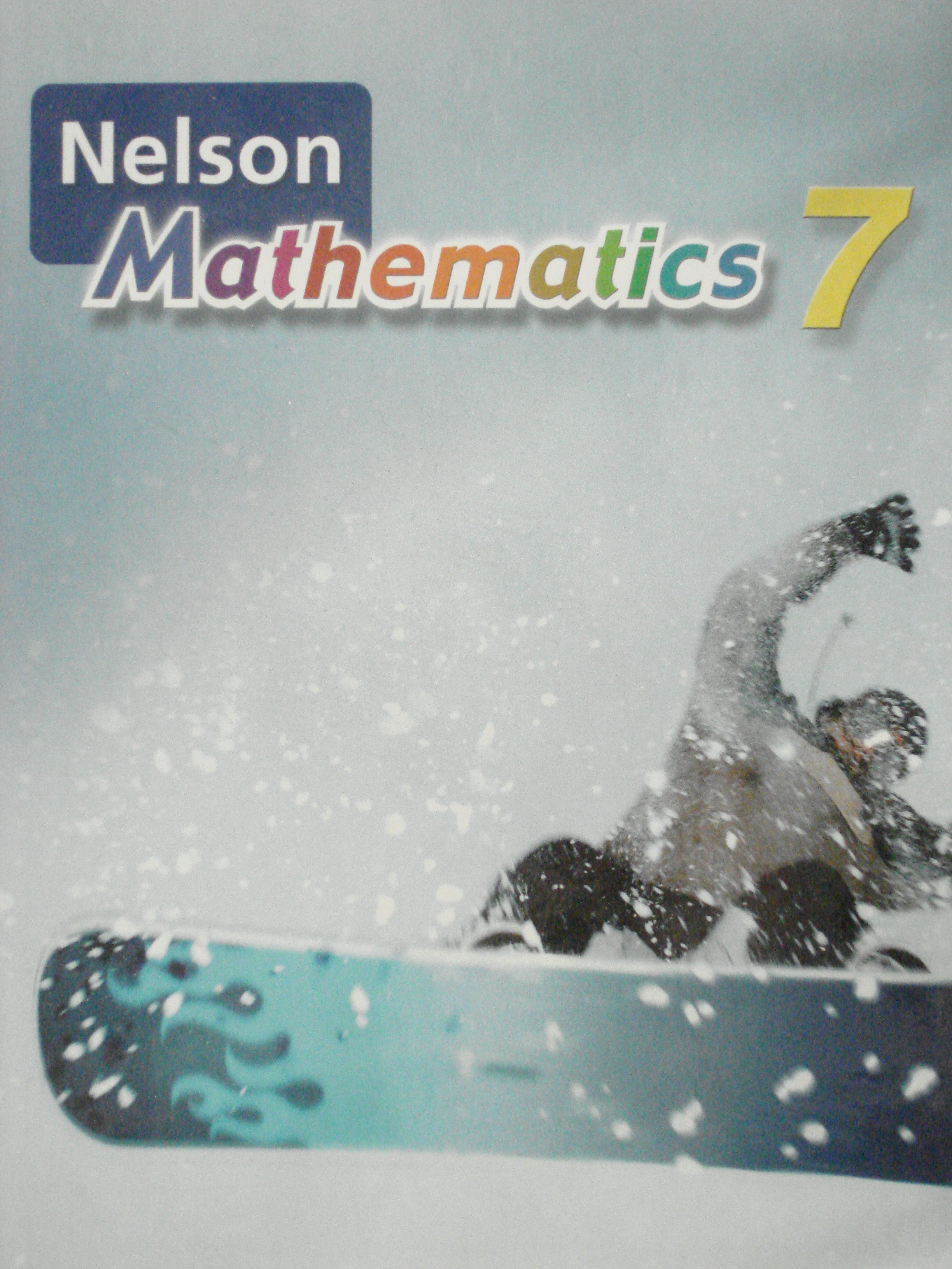 Nelson Mathematics 7 Textbook