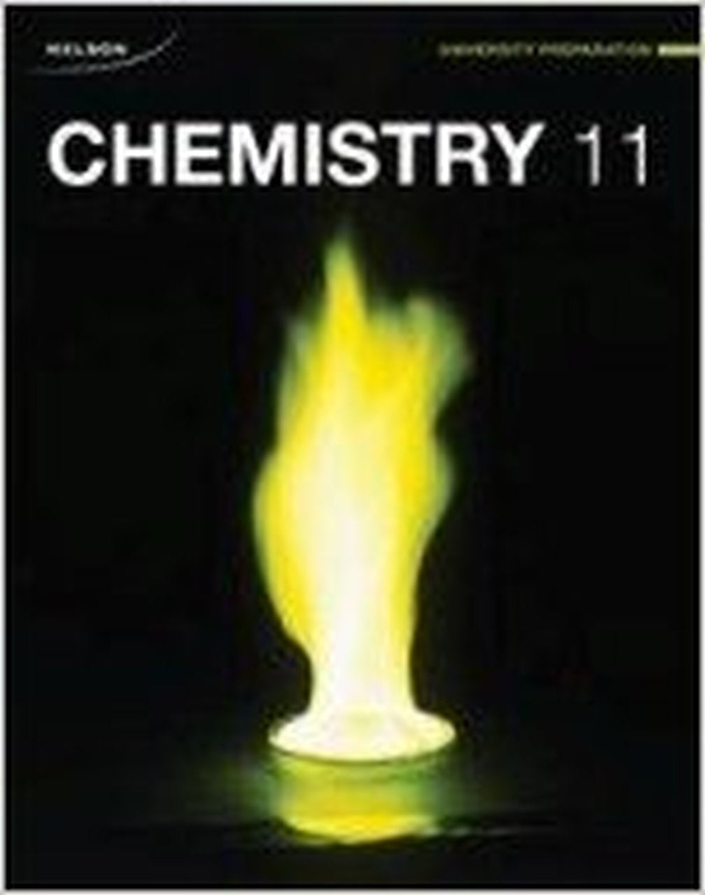 Nelson Chemistry 11 (12 Month Online Subscription) - Non-Returnable