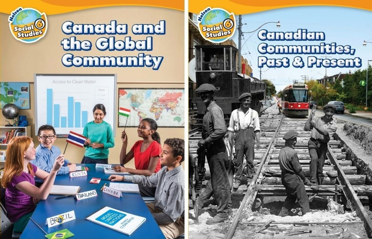 Nelson Social Studies - Grade 6: Strand A (Canada and the Global Community) & Strand B (Canadian Communities, Past & Present) - Student Ebook (12 Month Online Subscription) - Non-Returnable