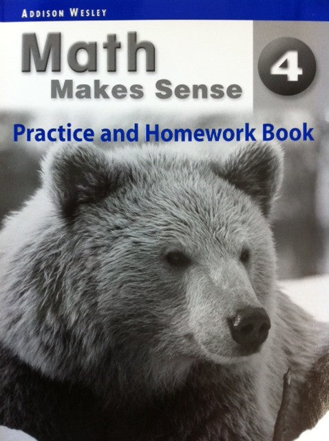 Math Makes Sense 4 [Ontario Edition] Workbook