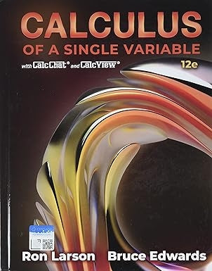 Calculus of a Single Variable,12th Edition