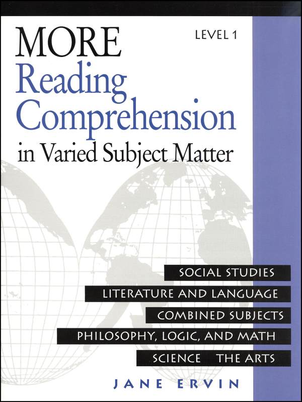 More Reading Comprehension Book 1