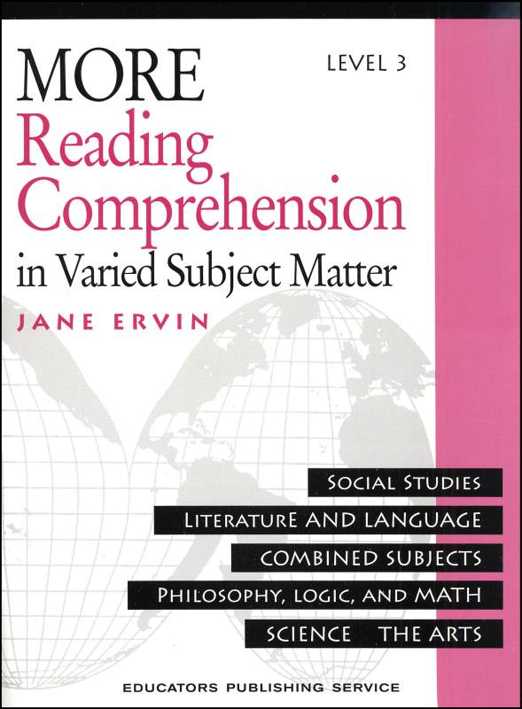 More Reading Comprehension Book 3