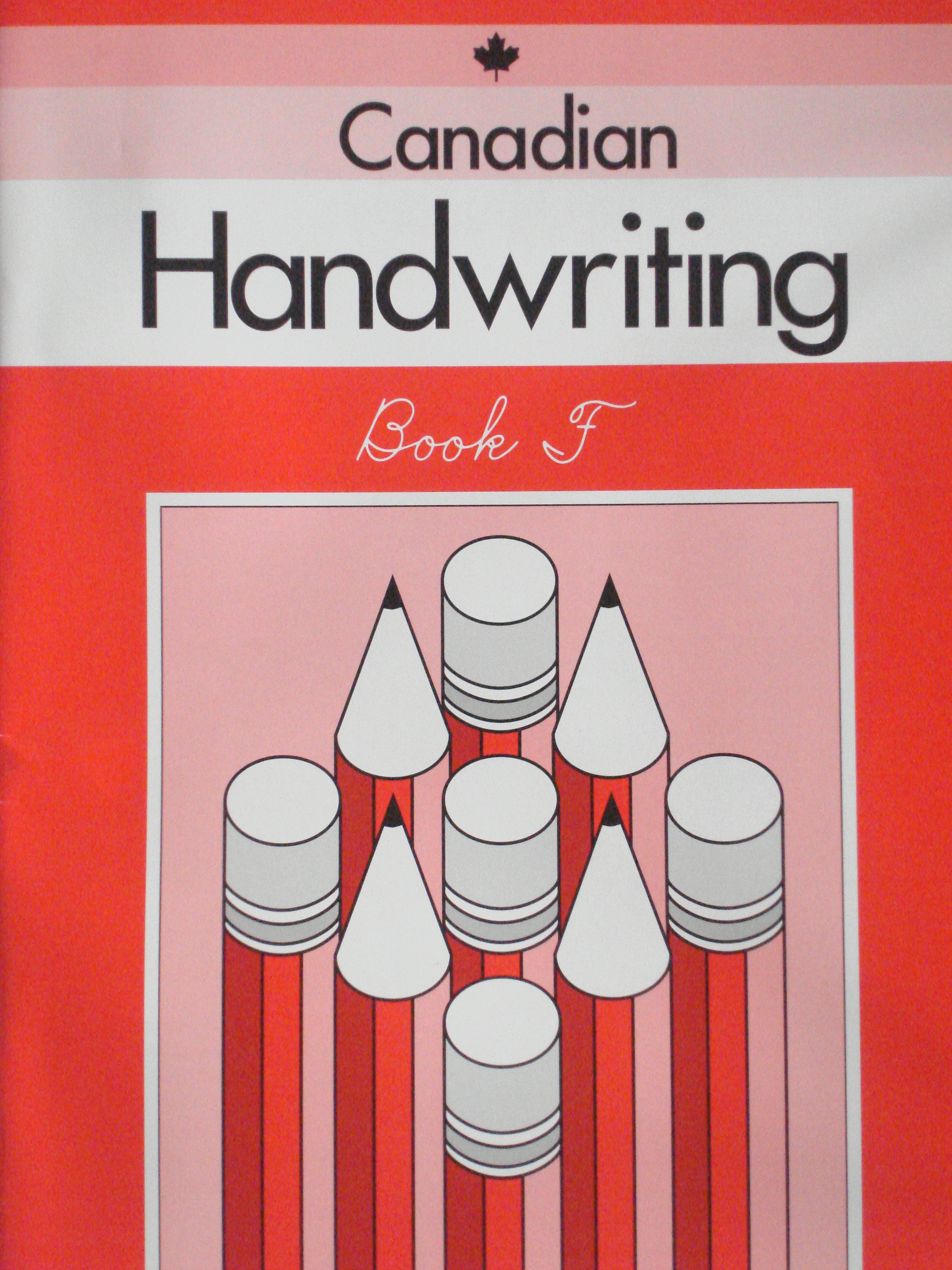 Canadian Handwriting Book F