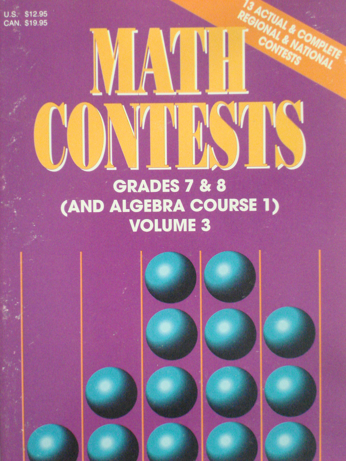 Math Contests Grades 7&8 Volume 3