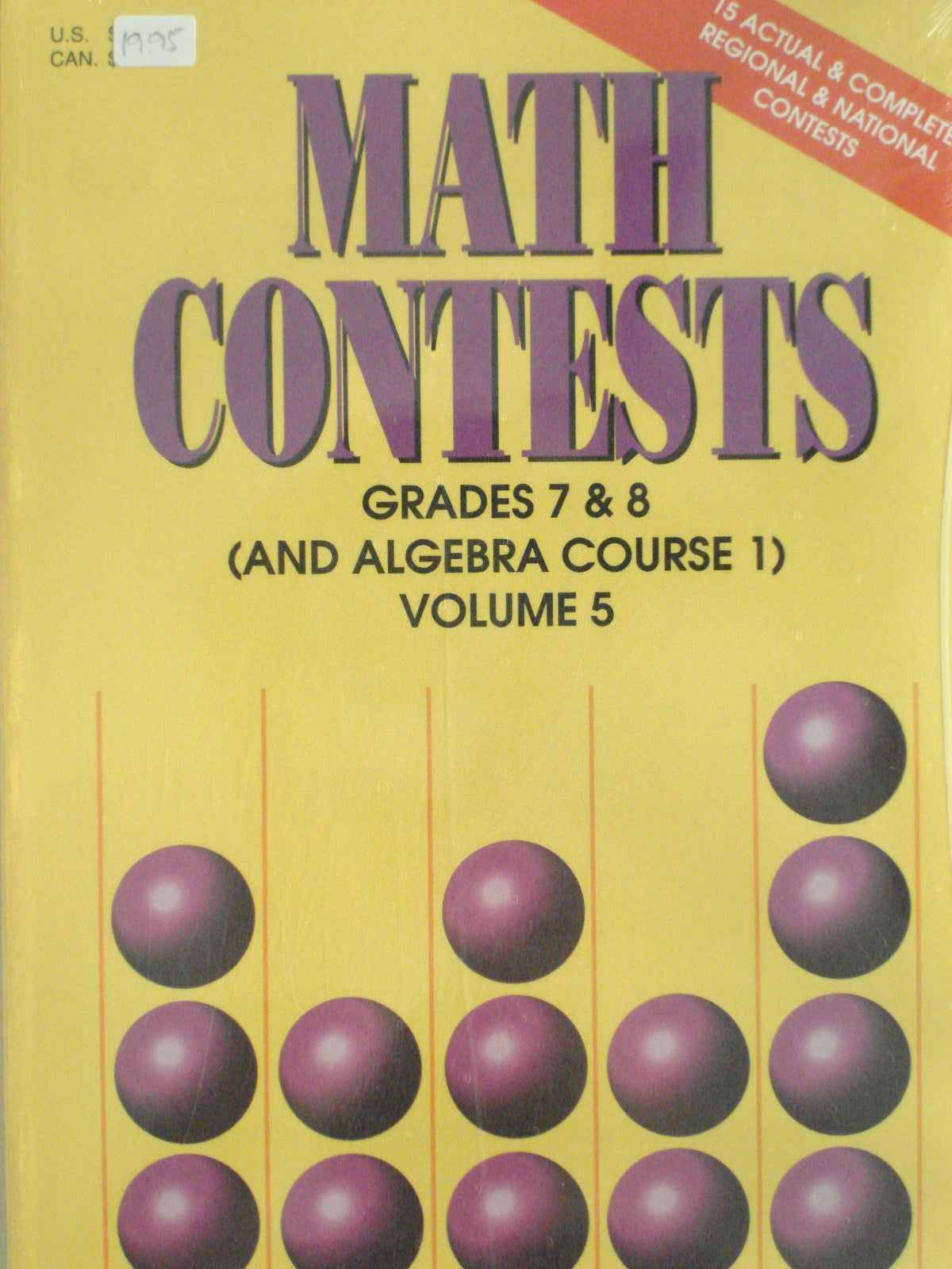 Math Contests Grades 7&8 Volume 5