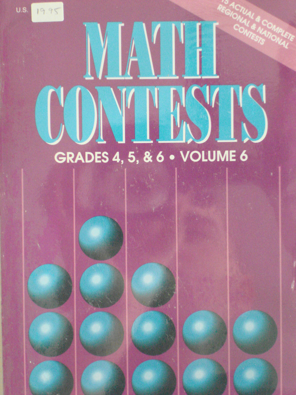 Math Contests Grades 4,5&6 Volume 6
