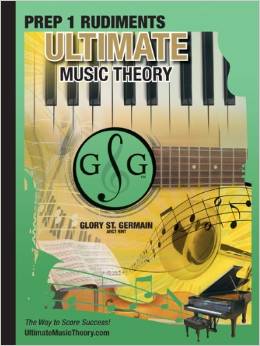 Ultimate Music Theory: Prep 1 Rudiments (Green)