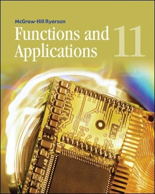 Functions and Applications 11 eText (1 year access) Non-Returnable