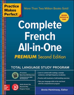 Practice Makes Perfect: Complete French All-in-One, Premium