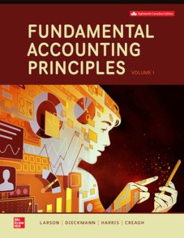 Fundamental Accounting Principles Volume 1 - Print Text 18th