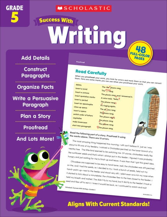 Scholastic Success with Writing Grade 5