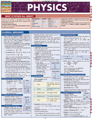 Quick Study Academic Physics