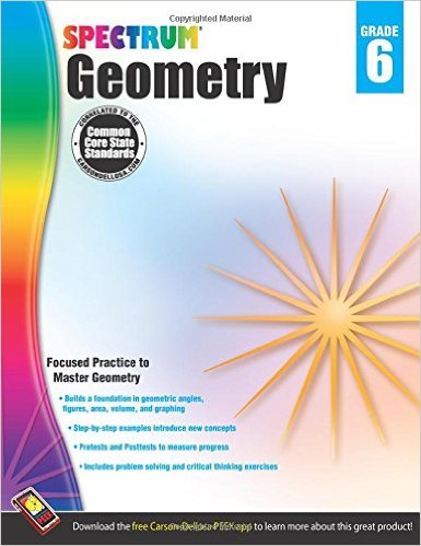 Geometry Workbook, Grade 6