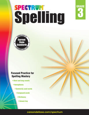 Spectrum Spelling, Grade 3