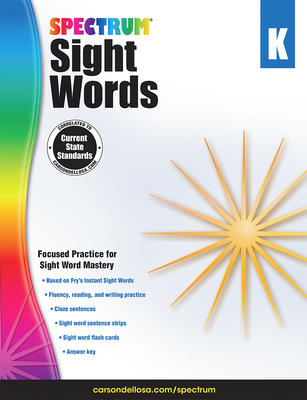 Spectrum Sight Words