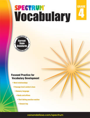 Spectrum Vocabulary, Grade 4