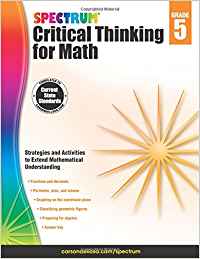 Spectrum Critical Thinking for Math, Grade 5