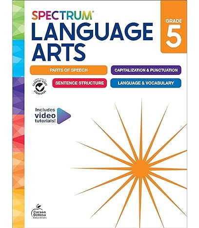 2024 Spectrum Language Arts, Grade 5