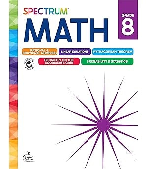 Spectrum Math, Grade 8