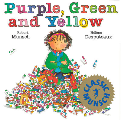 Purple Green & Yellow