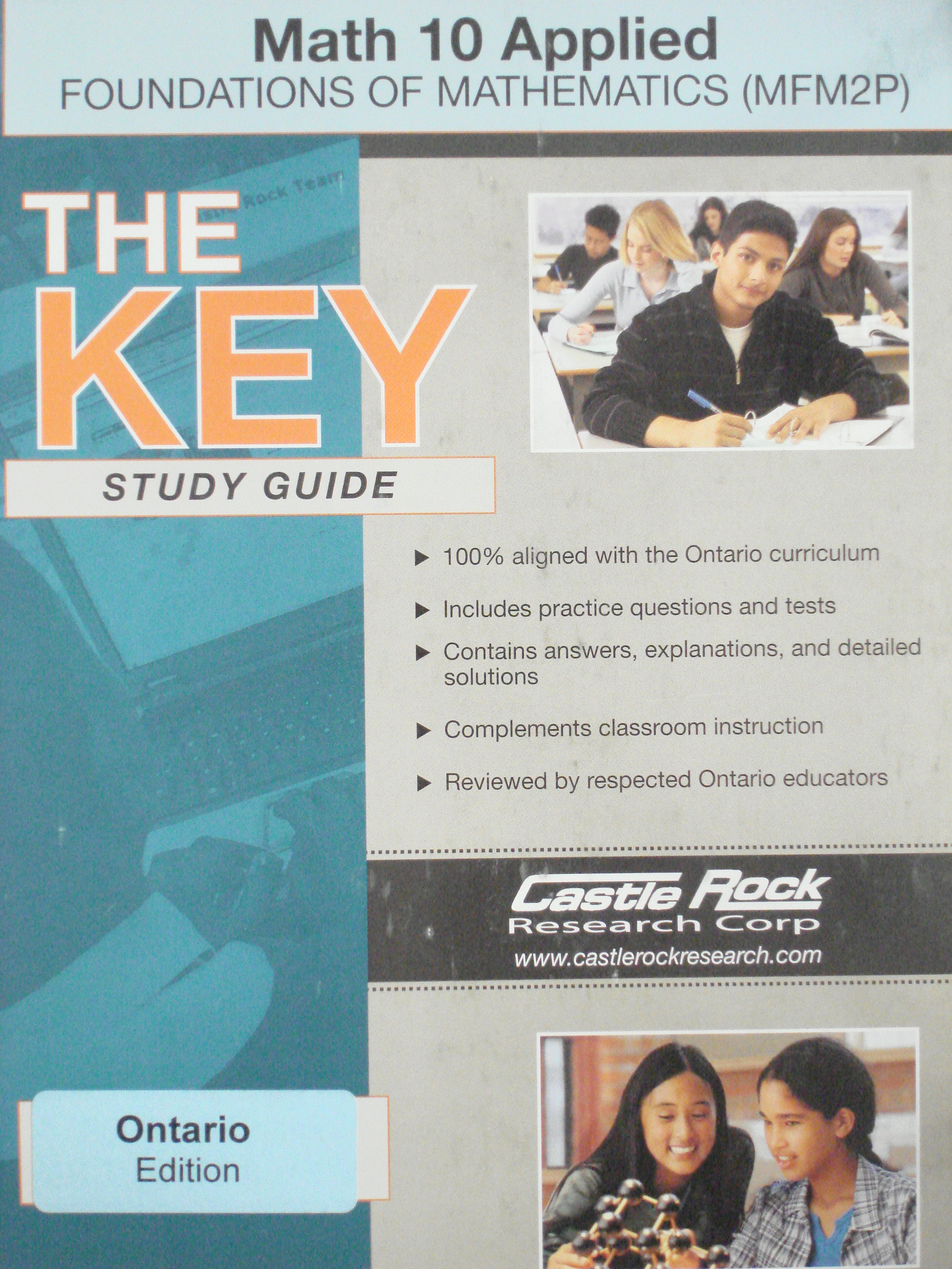Solaro Study Guide Mathematics 10 Applied