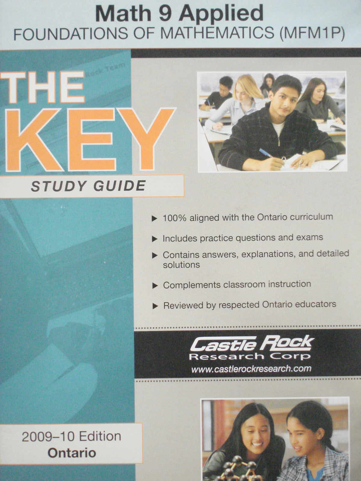 SOLARO STUDY GUIDE Mathematics 9 Applied