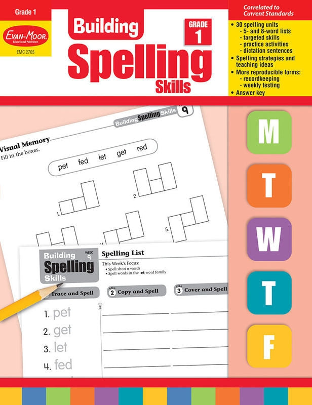 Building Spelling Skills, Grade 1