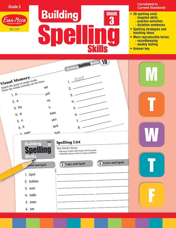Building Spelling Skills, Grade 3