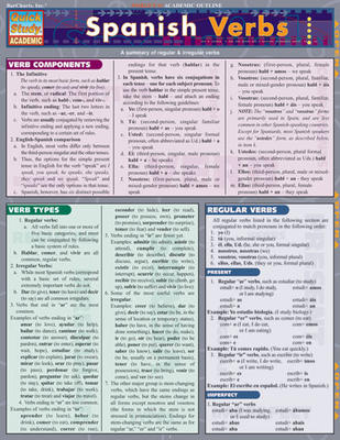 Quick Study Academic Spanish Verbs