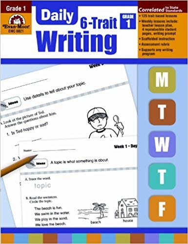 Daily 6-Trait Writing, Grade 1