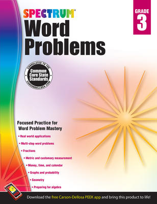 Spectrum Word Problems Grade 3