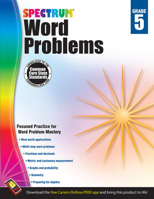 Spectrum Word Problems Grade 5