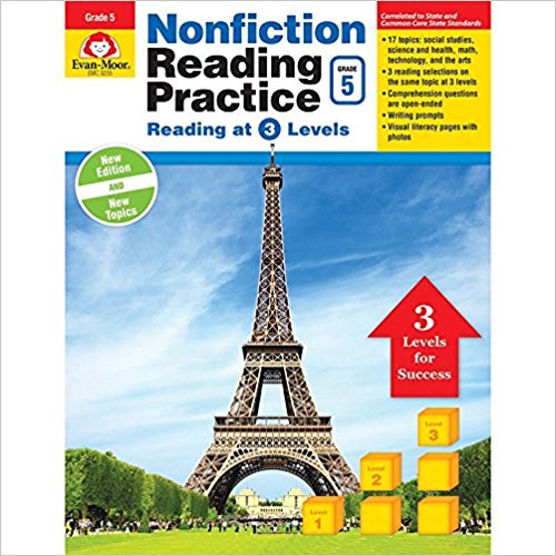 Nonfiction Reading Practice, Grade 5