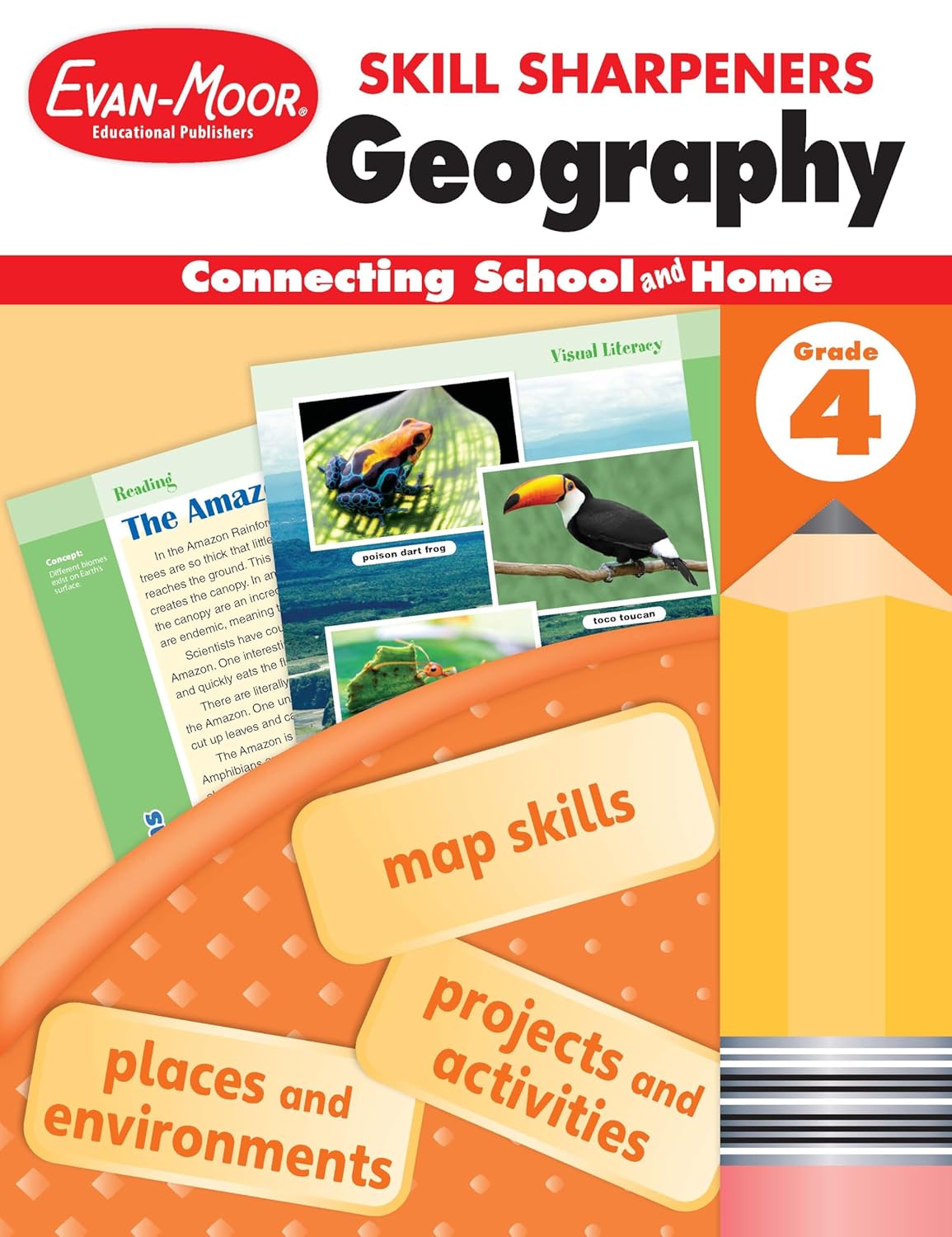 Skill Sharpeners Geography, Grade 4