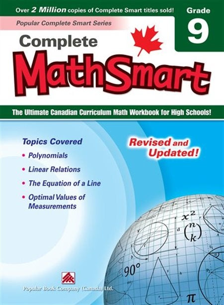 Complete Mathsmart for Grade 9