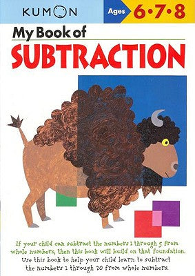 Kumon My Book of Subtraction
