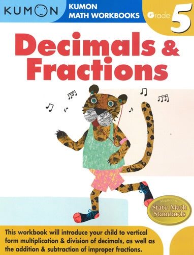 Kumon Decimals & Fractions Grade 5