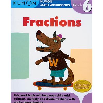 Kumon Fractions Grade 6