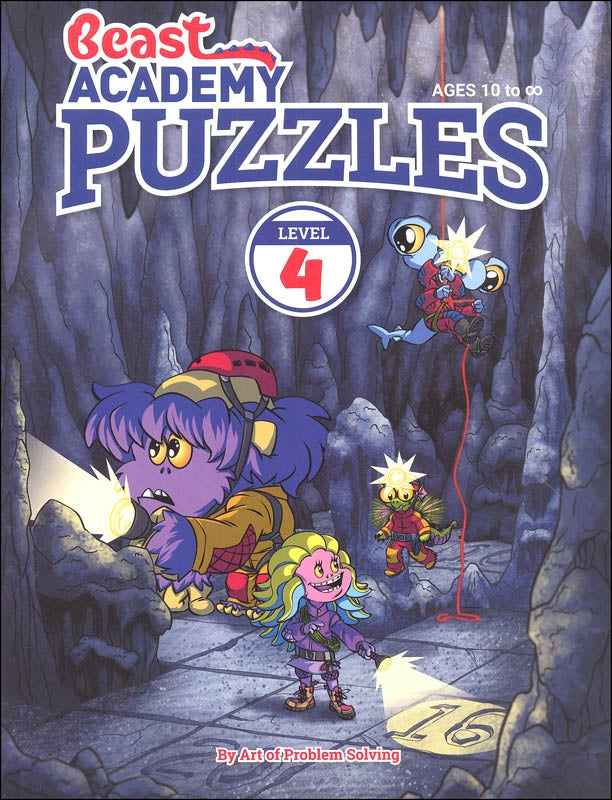 Beast Academy Puzzles Level 4