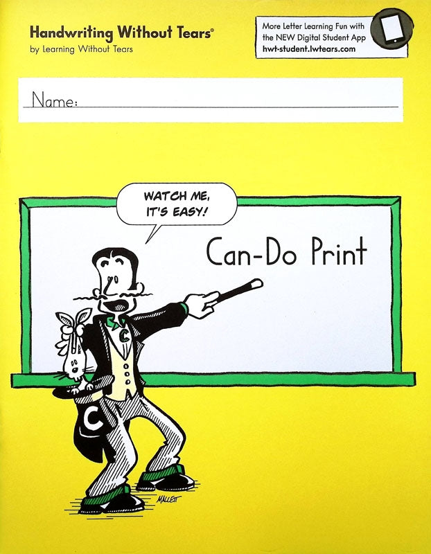 Handwriting Without Tears: Can-Do Print 2022 Student Edition