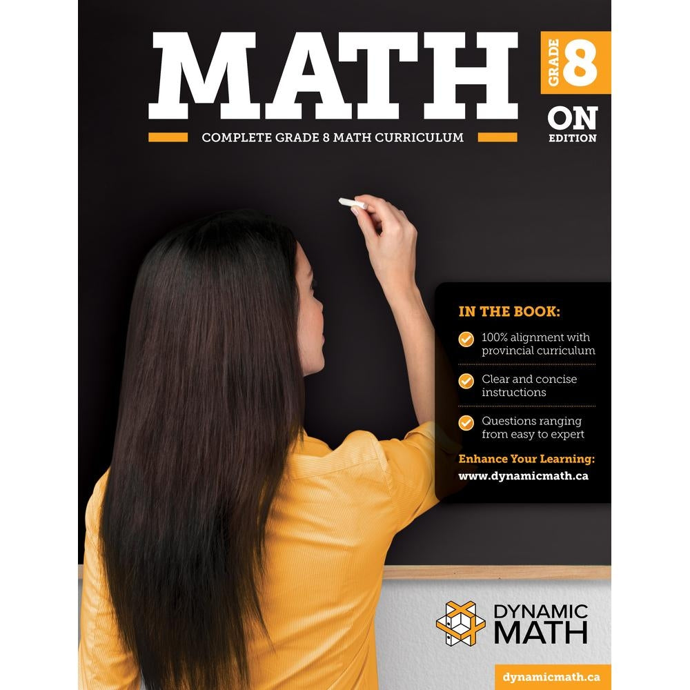 Dynamic Math Workbook - Ontario - Grade 8