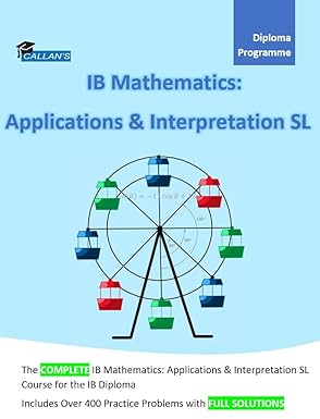 Callan's IB Mathematics: Applications & Interpretation SL