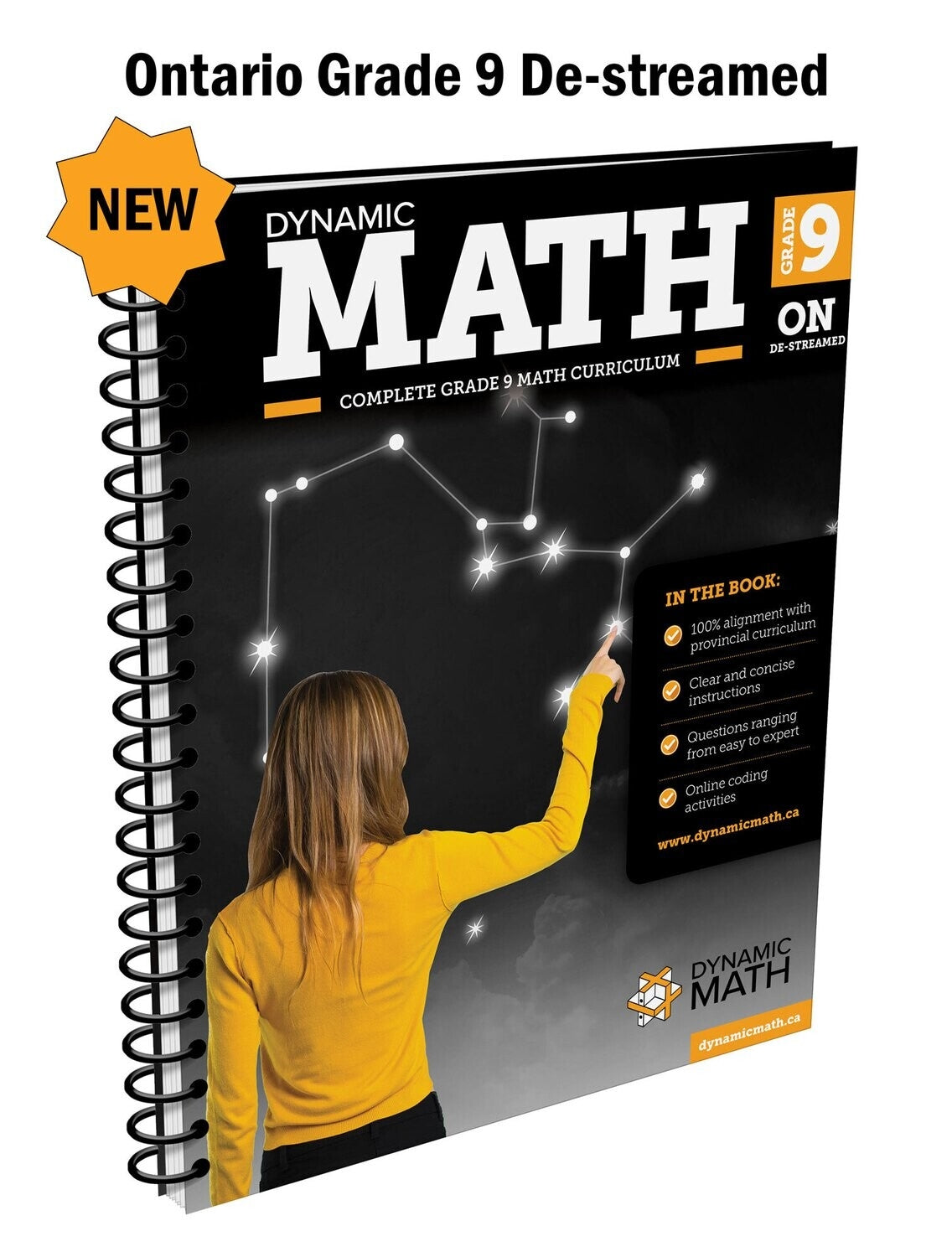 Dynamic Math Workbook - Ontario - Grade 9 De-Streamed