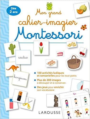 Grand cahier montessori.. premiers mots