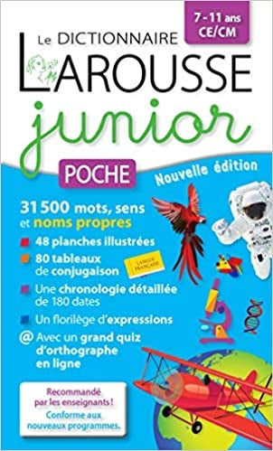 Dictionnaire Larousse junior poche
