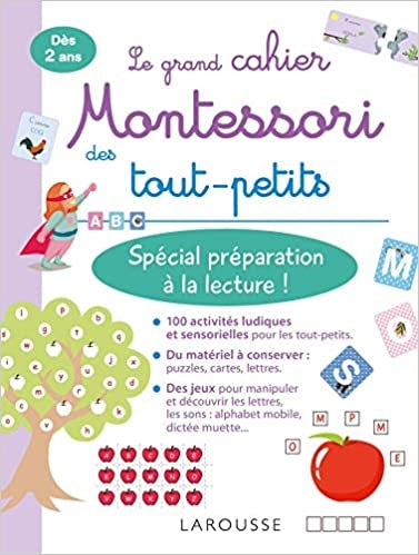 Mon grand cahier Montessori des tout-petits