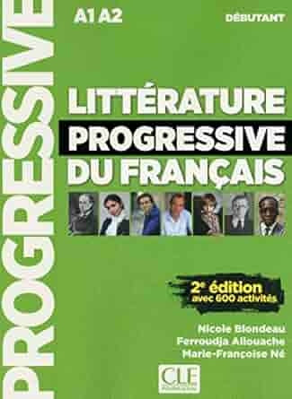 Littérature progressive du français débutant + CD 2ed - NC